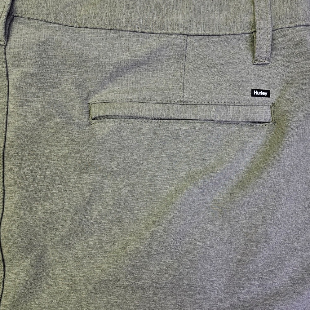 Hurley Mens Hybrid Walk Shorts Heather Gray Quick Dry Boardshorts 36 1574797 - Picture 4 of 11